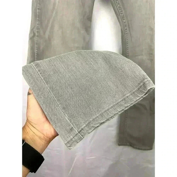 Timberland Gray Charcoal Wash Stretch Denim 33x30 Straight Jeans Mens - Picture 7 of 13